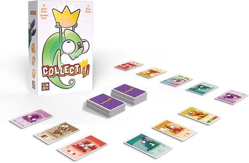 CMON Collect! Card Game - Fast-Paced Animal Strategy & Bluffing Game for Families & Friends, Easy to Learn Jungle-Themed Fun for Kids & Adults, Ages 8+, 2-5 Players, 15 Minute Playtime in Saudi Arabia