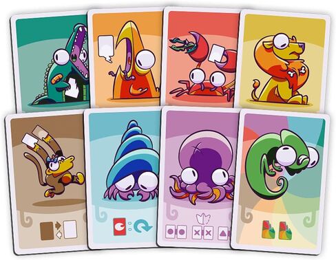 CMON Collect! Card Game - Fast-Paced Animal Strategy & Bluffing Game for Families & Friends, Easy to Learn Jungle-Themed Fun for Kids & Adults, Ages 8+, 2-5 Players, 15 Minute Playtime in Saudi Arabia