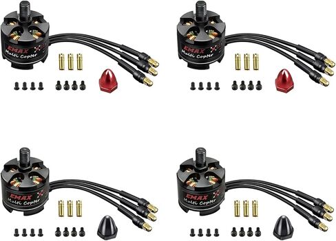 HAWK'S WORK Brushless Motor 2213 935KV, 2-4S Motor for RC Plane Multi Copter DIY Done 450 F550 S500 S550 X525 DJI Phantom Quadcopter (Emax MT2213 CW*2+CCW*2) in Saudi Arabia