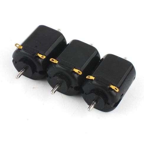 NW 3pcs 12V DC Biaxial Axis Carbon Brush 130 Motor Strong Magnetic 12V 17000RPM 6V 0.1A Toy Motor in Saudi Arabia