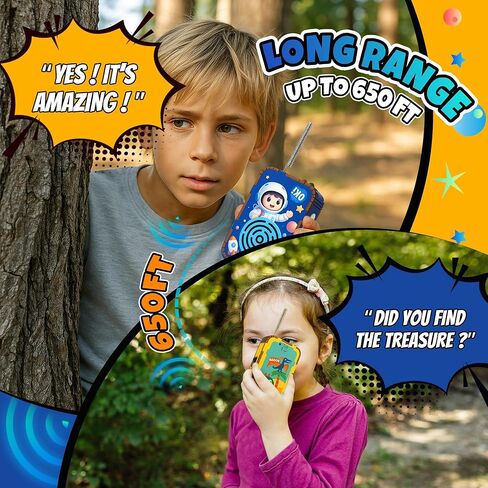 STEM Toys for Kids Ages 5-12, DIY Walkie Talkie Building Kit for Outdoor Play, Science Kits for Kids 8-10 8-12, Educational Engineering Toys for Home, School Projects, and Camp Activities in Saudi Arabia