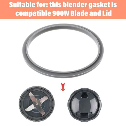 3 قطع غيار لحشية الخلاط، حشوات مطاطية على شكل حرف O متوافقة مع سلسلة Nutribullet Blender 900W و600W in Kuwait