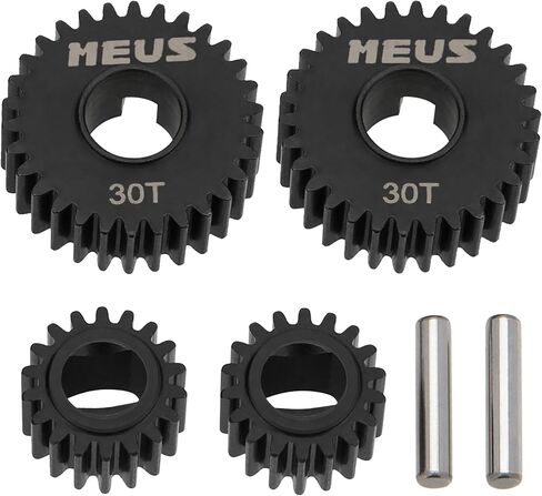 تروس بوابة Underdrive من الصلب من MEUS فقط لمحور بوابة النايلون MEUS 1/10 SCX10 SCX10 II 1/10 RC ترقية الزاحف (18-30T) in Saudi Arabia