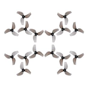 مراوح Gemfan 1219S 3-Blade FPV مع فتحة مركزية 1.0 مم لطائرة سباق Quadcopter Micro Tiny Whoop FPV (أزرق شفاف، شفاف، أرجواني شفاف، 24 قطعة - 12CW 12CCW) in Kuwait