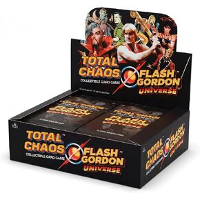 Total Chaos CCG Flash Gordon™ Universe Collectible Card Game, 24 Booster Packs, 10 Cards Per Pack, Trading Cards with Foils, Ages 13+ in Kuwait