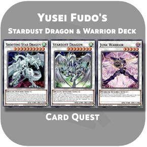 مجموعة مخصصة كاملة لـ Yu-Gi-Oh! 5D - تنين يوسي فودو ستاردست ودرع المحارب المتزامن in Kuwait