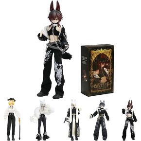 BJD Dolls BJD Blind Box 1/8 BJD Dolls 9" Ball Jointed Doll Dress Up Dolls Collectible Figures Gift for Party Birthday Ages 15 and Up PVC & ABS Costume Included-The Past in Sicily (Single Box) in Saudi Arabia
