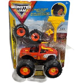 Monster Jam EL Toro Loco Build & Rebuild Mechanix Truck Kit 1:43 Scale – Ready to Race Toy Truck with Screwdriver, Includes 4 Wheels – Official Monster Jam Buildable Truck for Kids Ages 3+ in Saudi Arabia