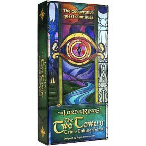 Asmodee The Lord of The Rings The Two Towers Trick-Taking Game - A Cooperative Card Adventure! Strategy Game for Kids & Adults, Ages 10+, 1-4 Players, 20 Minute Playtime in Saudi Arabia