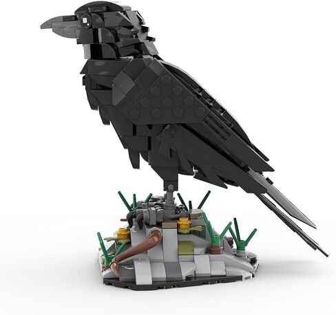 Raven Building Blocks Model Set for Adults, DIY Advanced Bird Construction Kit for Home and Office, Gift for Birthdays(357PCS) in Saudi Arabia