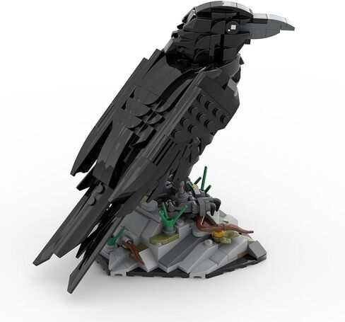 Raven Building Blocks Model Set for Adults, DIY Advanced Bird Construction Kit for Home and Office, Gift for Birthdays(357PCS) in Saudi Arabia