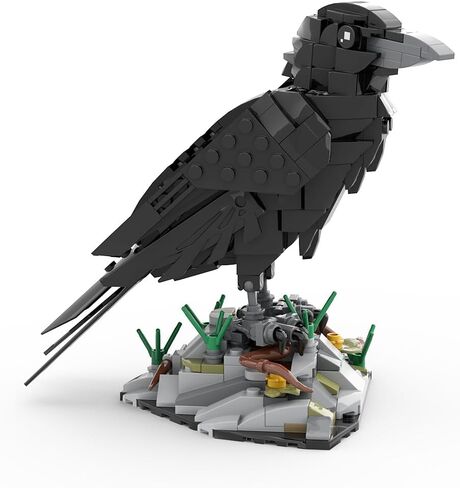 Raven Building Blocks Model Set for Adults, DIY Advanced Bird Construction Kit for Home and Office, Gift for Birthdays(357PCS) in Saudi Arabia