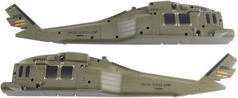 KingVal Replacement RC Helicopter Shell RC Parts Compatible with WLtoys XK K170 RC Helicopter in Saudi Arabia