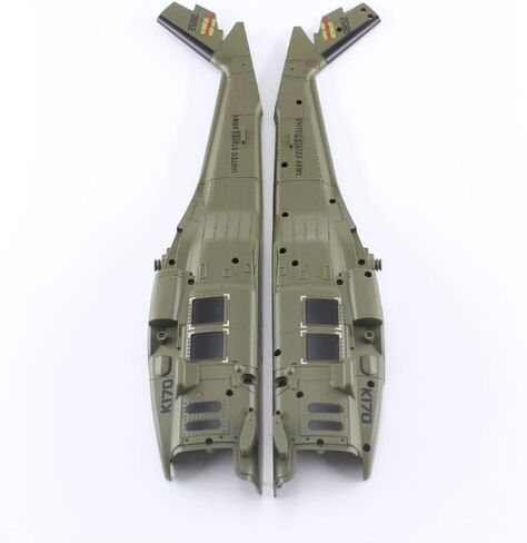 KingVal Replacement RC Helicopter Shell RC Parts Compatible with WLtoys XK K170 RC Helicopter in Saudi Arabia