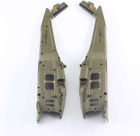 KingVal Replacement RC Helicopter Shell RC Parts Compatible with WLtoys XK K170 RC Helicopter in Saudi Arabia