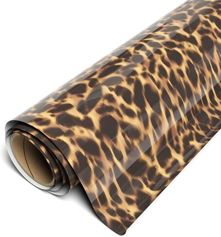 Siser EasyPSV Patterns 11.8" x 3ft Roll - Self Adhesive Permanent Craft Vinyl (Tortoise Shell) in Saudi Arabia