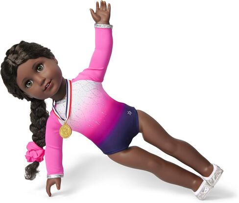 American Girl, Truly Me, Beam with Pride Gymnastics Outfit, Doll Clothes, for 18-inch Dolls, 4pcs, Ages 6+ in Saudi Arabia