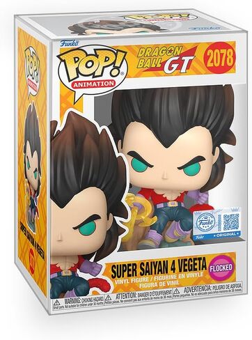 فانكو بوب! الرسوم المتحركة: Dragon Ball GT - Super Saiyan 4 Vegeta (متجمع) شخصية حصرية من الفينيل مع واقي صندوق in Kuwait
