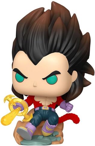 فانكو بوب! الرسوم المتحركة: Dragon Ball GT - Super Saiyan 4 Vegeta (متجمع) شخصية حصرية من الفينيل مع واقي صندوق in Kuwait