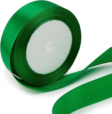 2.5CM/1-Inch Satin Ribbon 25Yard Suitable for Holiday Decoration, Gift Packaging, DIY Crafts, and Wedding Decoration in Saudi Arabia