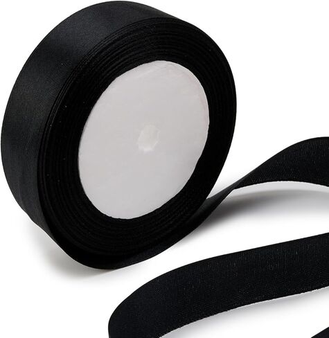 2.5CM/1-Inch Satin Ribbon 25Yard Suitable for Holiday Decoration, Gift Packaging, DIY Crafts, and Wedding Decoration in Saudi Arabia