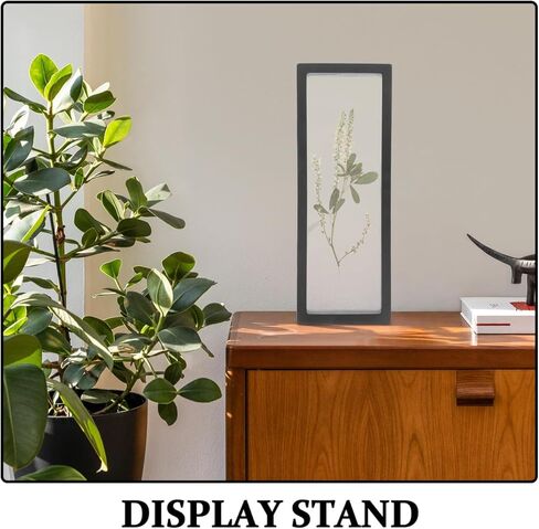 balacoo Transparent Floating Display Stand 11.81 Inch 3D Shadow Box Case for Jewelry Coins Medallions with Clear Acrylic Pe Film Holder for Home and Store Decoration in Saudi Arabia