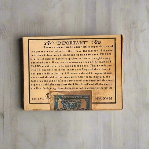 Pharo Cards Old West 52 Poker Card Deck With Square Corners (4" x 3") in Saudi Arabia