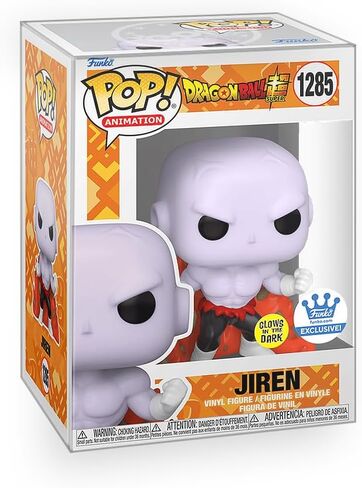 Pop Anime: Dragonball Super - Jiren (Glows in The Dark) Exclusive Vinyl Figure Bundled with Box Protector Compatible for Funko in Saudi Arabia