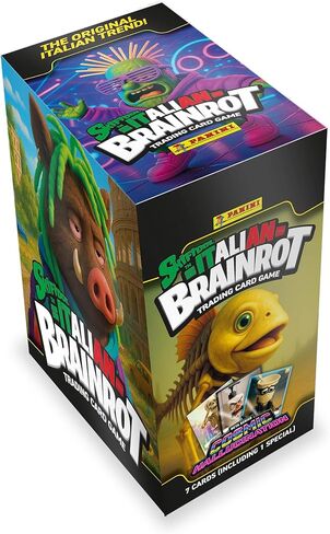 Panini Skifidol Italian Brainrot Cosmic Hallucination Trading Card Collection - x24 Packs in Saudi Arabia