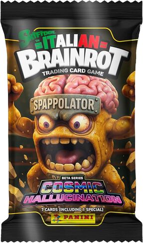Panini Skifidol Italian Brainrot Cosmic Hallucination Trading Card Collection - x24 Packs in Saudi Arabia