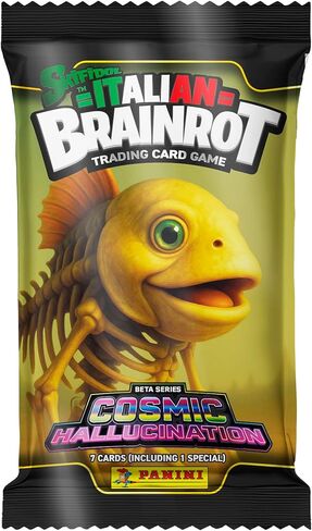 Panini Skifidol Italian Brainrot Cosmic Hallucination Trading Card Collection - x24 Packs in Saudi Arabia