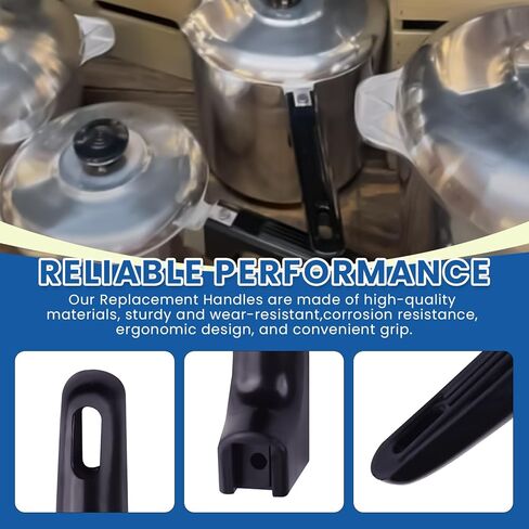 Cookware Pot Handle Compatible with Wagner Ware and GHC. for Sauce Pots, Griddles, and Skillets or Chicken Fryer pots in Saudi Arabia
