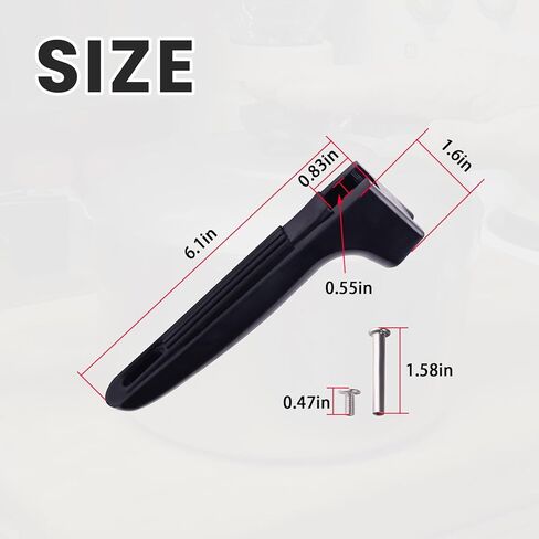 Cookware Pot Handle Compatible with Wagner Ware and GHC. for Sauce Pots, Griddles, and Skillets or Chicken Fryer pots in Saudi Arabia