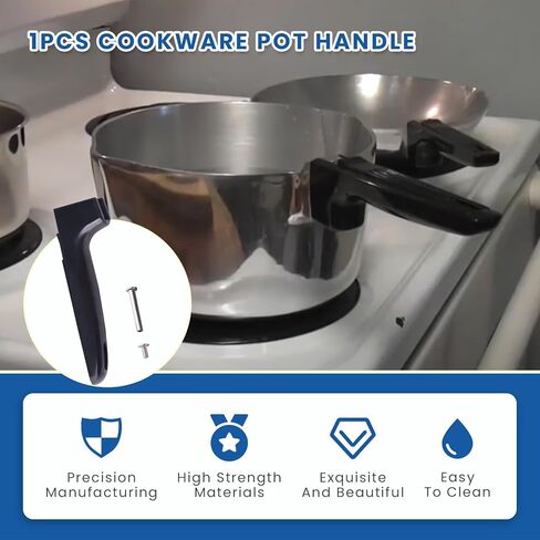 Cookware Pot Handle Compatible with Wagner Ware and GHC. for Sauce Pots, Griddles, and Skillets or Chicken Fryer pots in Saudi Arabia