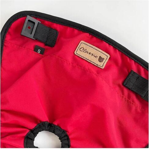 2-Pack Dog Diapers Female |Puppy Essentials Washable & Reusable,Suitable for Period Diapers, Dog Pants to Prevent Licking（Black&red）（L） in Saudi Arabia