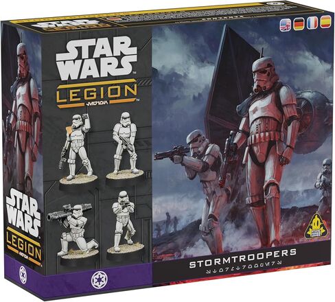 Star Wars Legion Stormtroopers Unit Expansion - Tabletop Miniatures Game, Strategy Game for Kids and Adults, Ages 14+, 2 Players, 90 Min Playtime, Made by Atomic Mass Games in Saudi Arabia