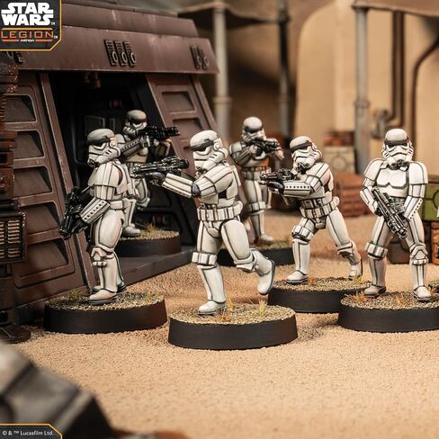 Star Wars Legion Stormtroopers Unit Expansion - Tabletop Miniatures Game, Strategy Game for Kids and Adults, Ages 14+, 2 Players, 90 Min Playtime, Made by Atomic Mass Games in Saudi Arabia