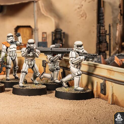 Star Wars Legion Stormtroopers Unit Expansion - Tabletop Miniatures Game, Strategy Game for Kids and Adults, Ages 14+, 2 Players, 90 Min Playtime, Made by Atomic Mass Games in Saudi Arabia
