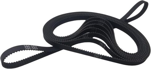 GT2 2GT مؤقت اشتعال الملعب 2 مللي متر العرض 6 مللي متر مغلق المطاط محرك أحزمة محيط 292-390 مللي متر 1 قطعة (2GT-302 مللي متر) in Kuwait