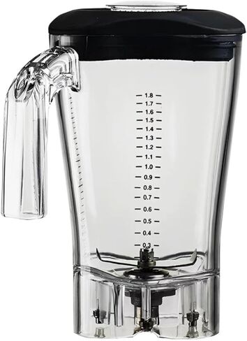 Blender Cup, With Blade Lid On The Bottom, Compatible For Hamilton Beach HBH550/650/850 Blender Ice Crusher Juicer Container Tank Replacement(650) in Saudi Arabia
