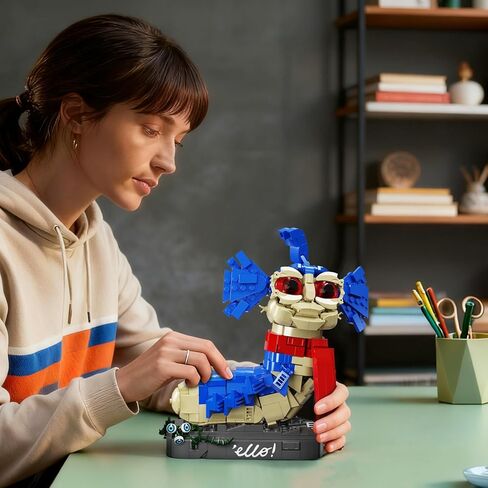 Worm Monster Building Block Toys Set, Fantasy Film Ello William Figure Set Compatible with Lego, Creative Horror Toys for Film Fans Kids Boys and Girls (669pcs) in Saudi Arabia