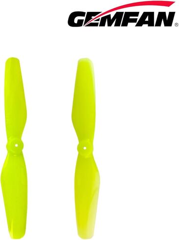 Gemfan Hurricane 2610 2-Blade Props 1mm Single Hole for 8520 Brushed Motor RC Drone FPV Racing 16pcs 8CW 8CCW (1.2mm) in Saudi Arabia