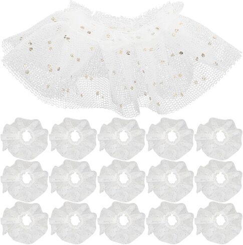 Frcolor 30pcs Tutu Skirt Doll Clothes Soft Doll Costume for DIY Decoration Easy to Wear Accessories for Party and Imaginative Play in Saudi Arabia