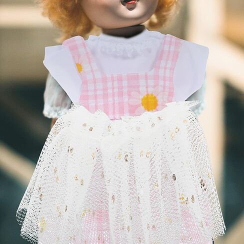 Frcolor 30pcs Tutu Skirt Doll Clothes Soft Doll Costume for DIY Decoration Easy to Wear Accessories for Party and Imaginative Play in Saudi Arabia