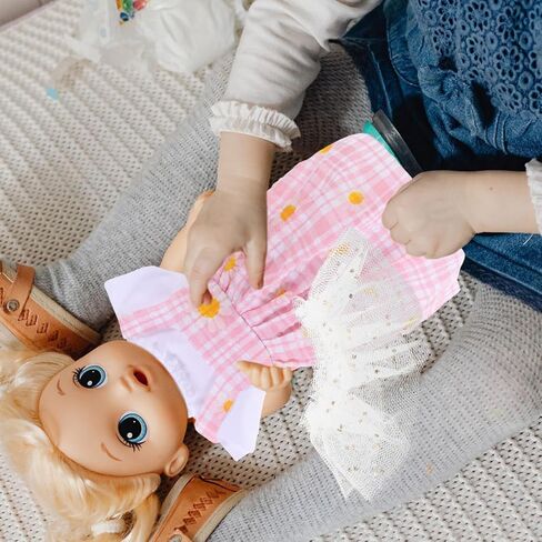 Frcolor 30pcs Tutu Skirt Doll Clothes Soft Doll Costume for DIY Decoration Easy to Wear Accessories for Party and Imaginative Play in Saudi Arabia