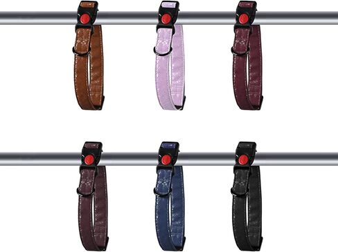 Soft Leather 4ft Dog Collar and Leash Set,Stylish 4ft PU Leather Dog Training Leash, Adjustable Durable Pet Collars with Quick Release Buckle for Large Dogs,Medium Dogs,Blue in Saudi Arabia