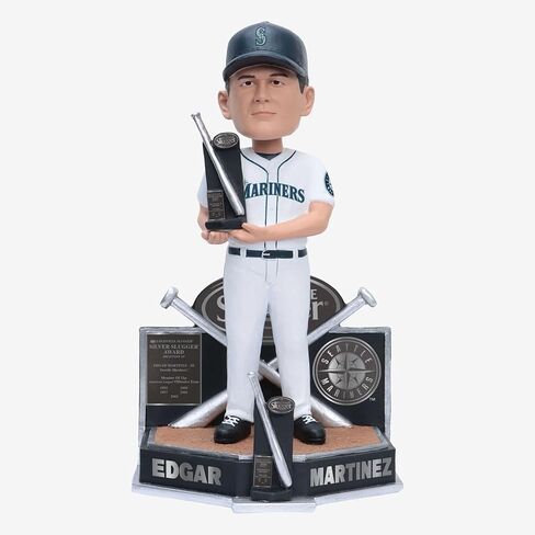 Edgar Martinez Seattle Mariners 5X Silver Slugger Bobblehead MLB Baseball in Saudi Arabia