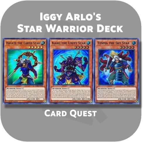 مجموعة مخصصة كاملة لـ Yu-Gi-Oh! ARC-V - نجمة إيجي آرلو وBattleguard Warrior Fusion Deck in Kuwait
