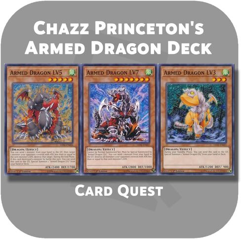 مجموعة مخصصة كاملة لـ Yu-Gi-Oh! GX - مجموعة التنين المسلح لـ Chazz Princeton Lv in Kuwait
