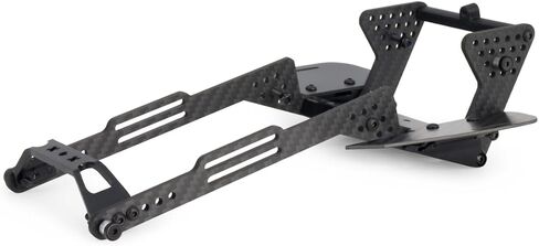 Carbon Fiber LCG Chassis Kit RC Performance Link Kit for 1/10 RC Crawler Cheater Rigs SCX10 II Upgrade Parts (Links Set) in Saudi Arabia